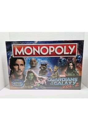 Monopoly Guardians of The Galaxy Vol. 2 Marvel New Sealed